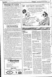 The Review Wed, November 29, 1989 (Page 8)