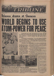   The Pacific Tribune - Friday, August 19, 1955   , page 1