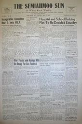 The Semiahmoo Sun and White Rock Weekly, June 03, 1954 (Page 1)