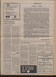 Le Soleil de Colombie, February 17, 1978, page 2