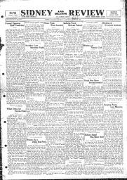 Sidney And Islands Review Thu, April 6, 1922 (Page 1)